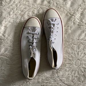 White Low Top Converse